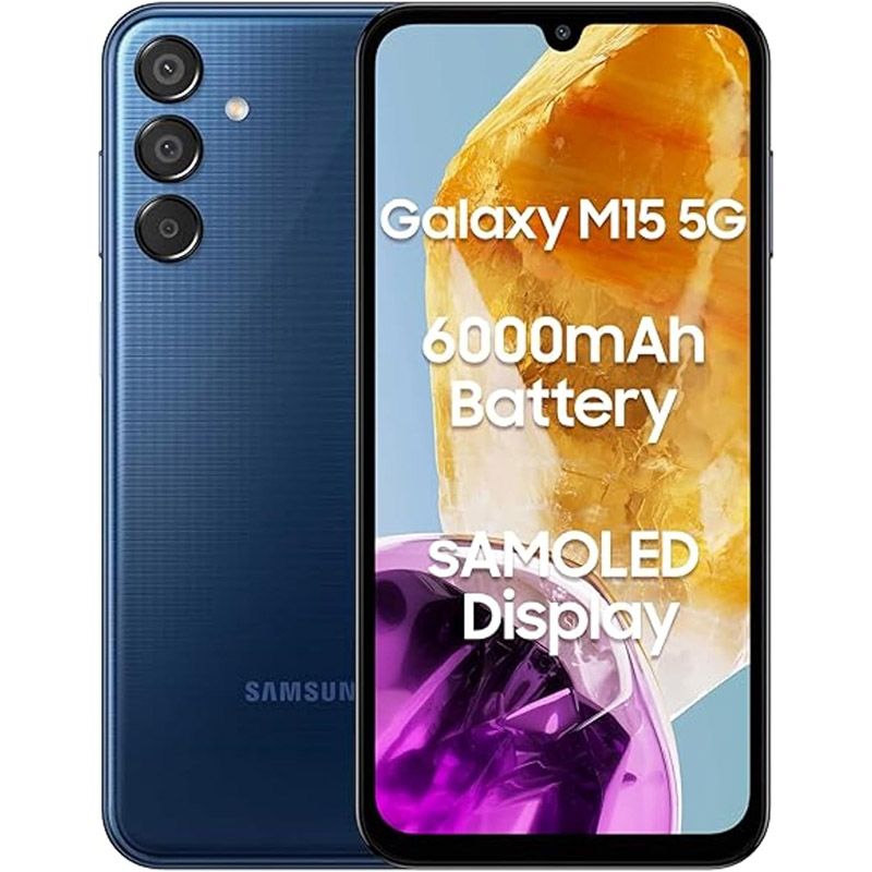 SAMSUNG GALAXY M15 5G SM-M156B DS 4/128 ITA DARK BLUE