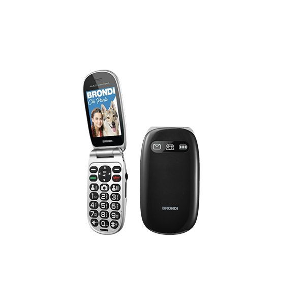 BRONDI CONFORT SENIOR PHONE BLACK