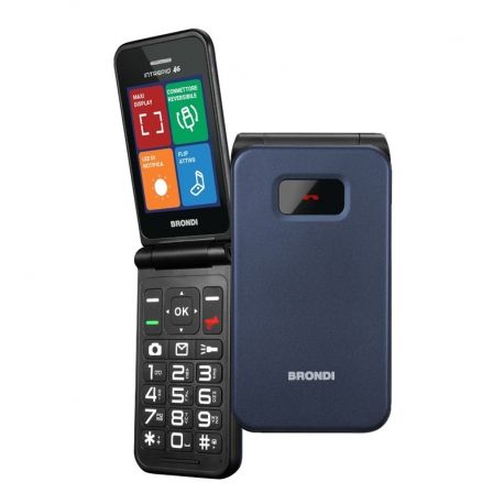 BRONDI SENIOR PHONE INTREPID 4G DUOS ITA DARK BLU