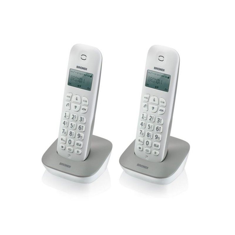 CORDLESS BRONDI GALA TWIN DUO WH/GRY