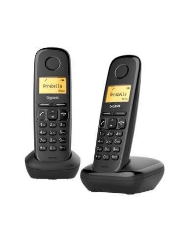 CORDLESS GIGASET SIEMENS A170 DUO BLACK