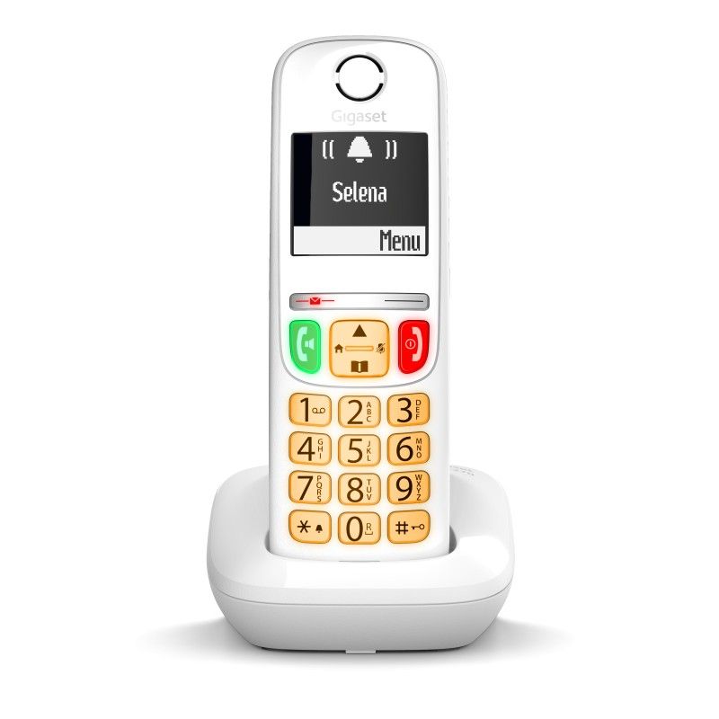 CORDLESS GIGASET SIEMENS E270 VIVAVOCE BIG WHITE