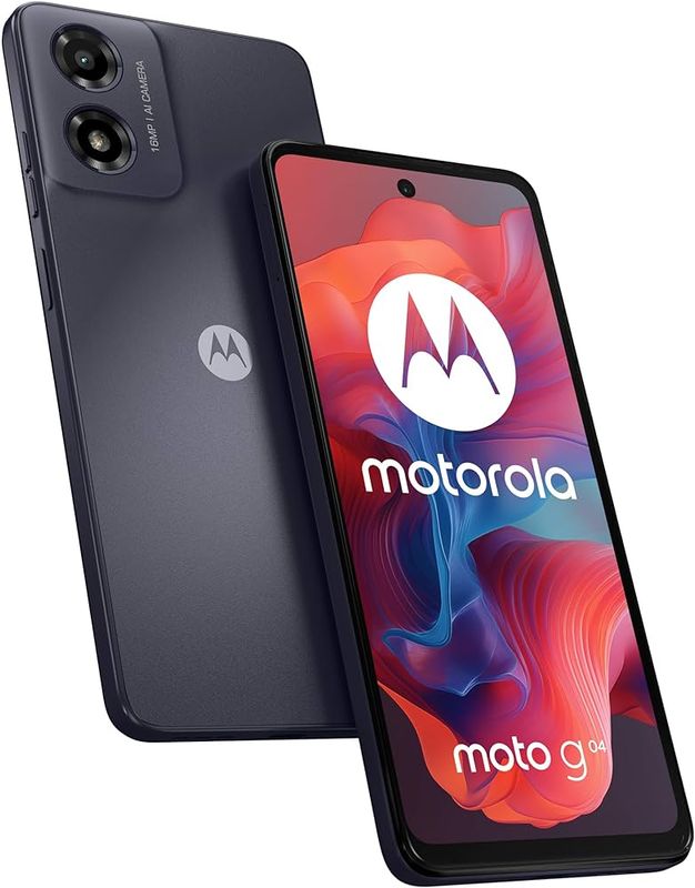 MOTOROLA G04 DS 8/128 4G LTE ITA BLACK