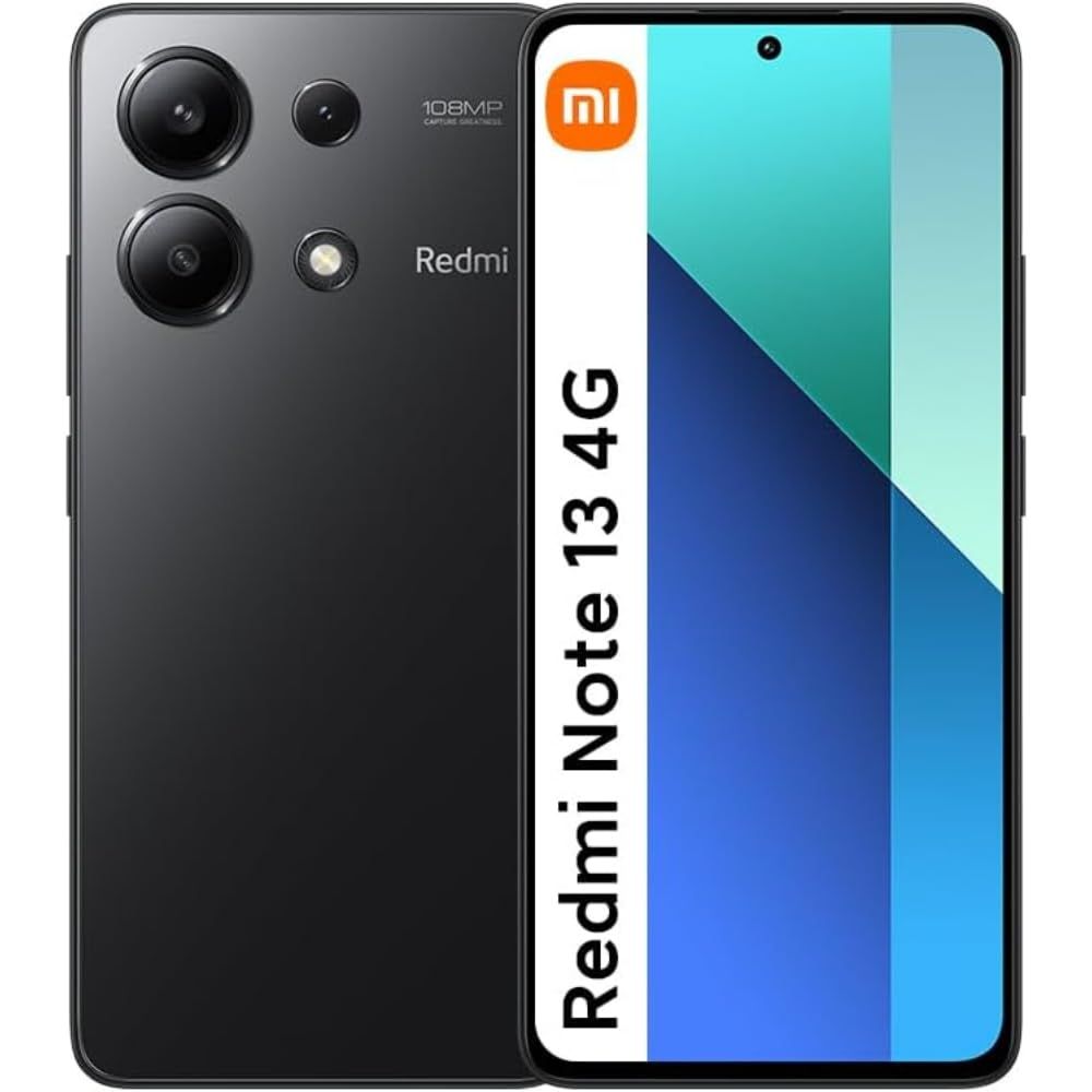 XIAOMI REDMI NOTE 13 4G DS 8/256 ITA MIDNIGHT BLACK