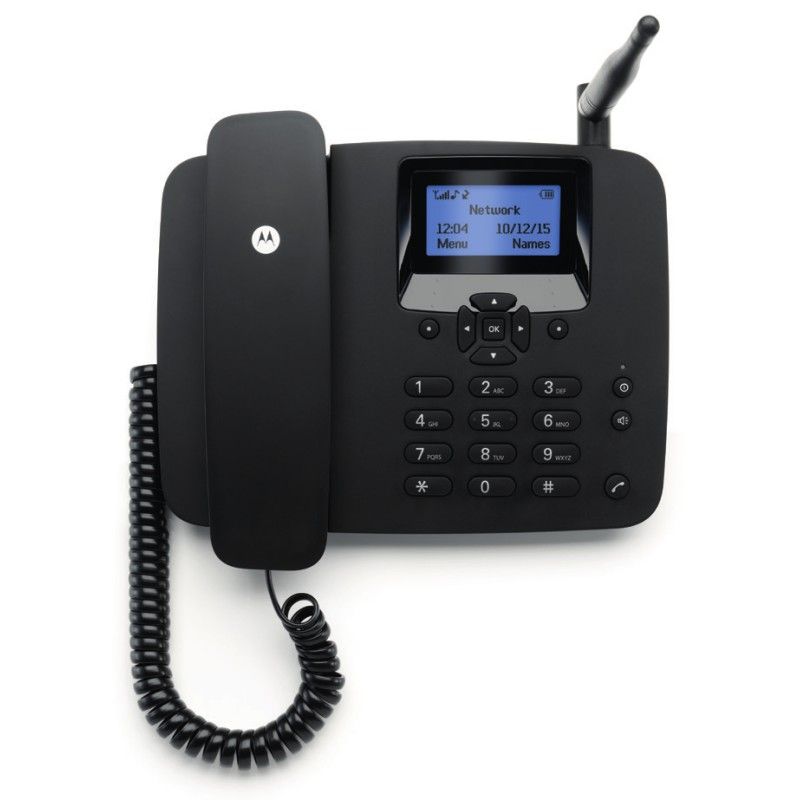 TELEFONO FISSO MOTOROLA FW200L CON FUNZIONE SIM