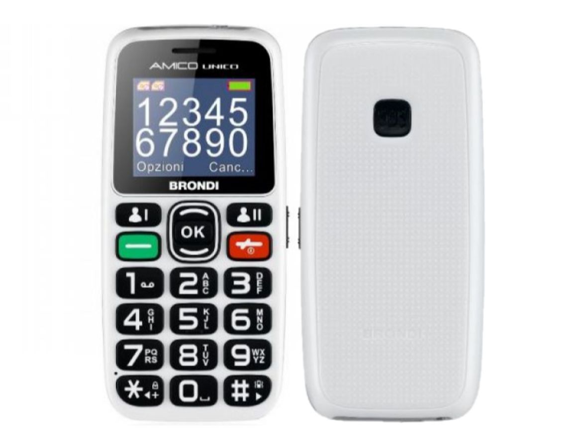 BRONDI AMICO UNICO DS SENIOR PHONE WHITE