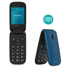 EASYTECK SENIOR PHONE F400 2.4 4G FOLD BLUE