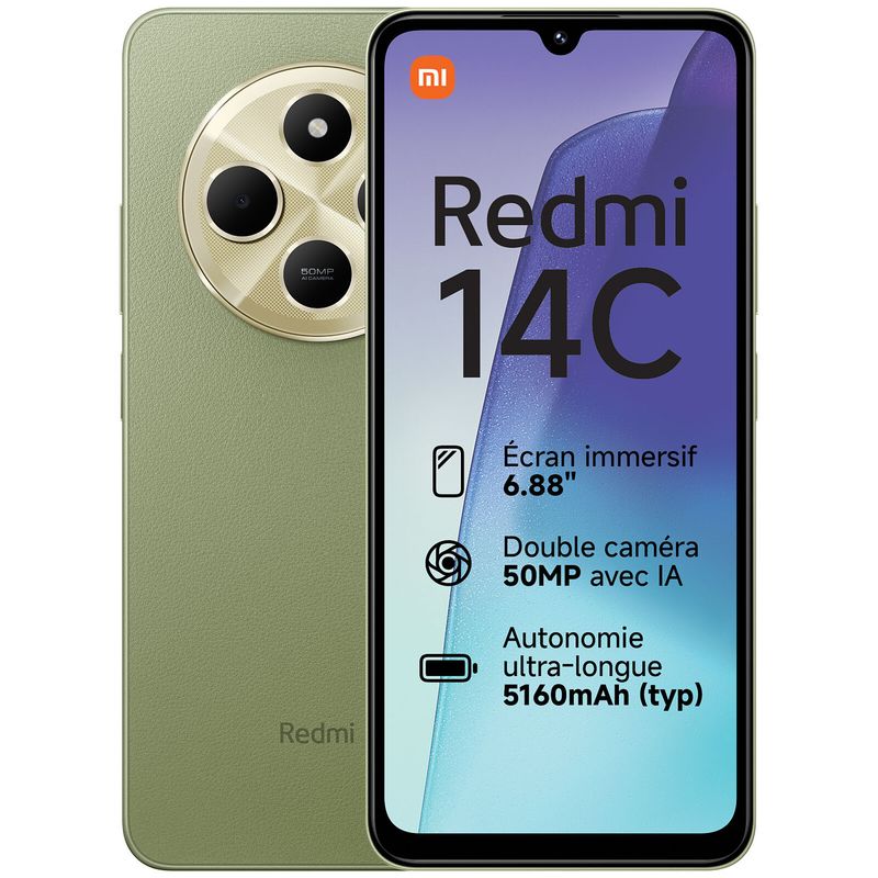 XIAOMI REDMI 14C 8/128 GB EUR SAGE GREEN