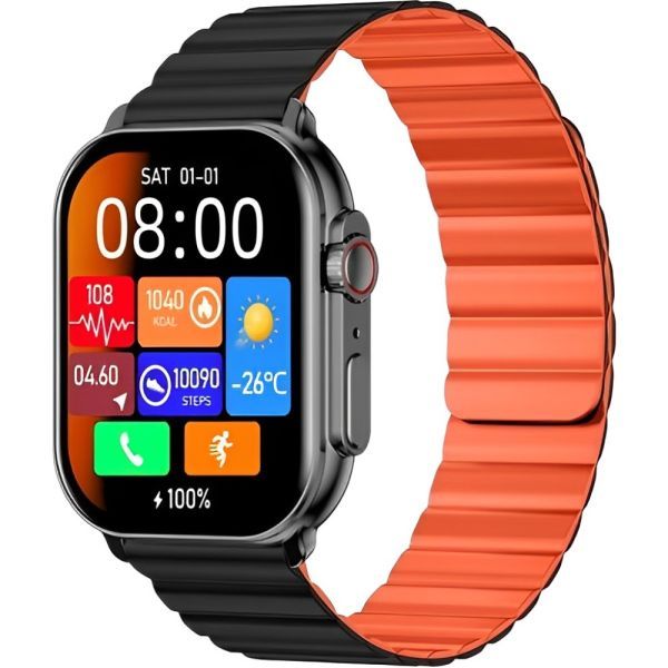 IMIKI SMARTWATCH SF1 IP68 CALL BLACK ORANGE