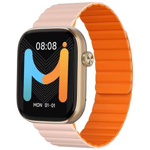 IMIKI SMARTWATCH ST2 IP68 CALL GOLD/GOLD PINK