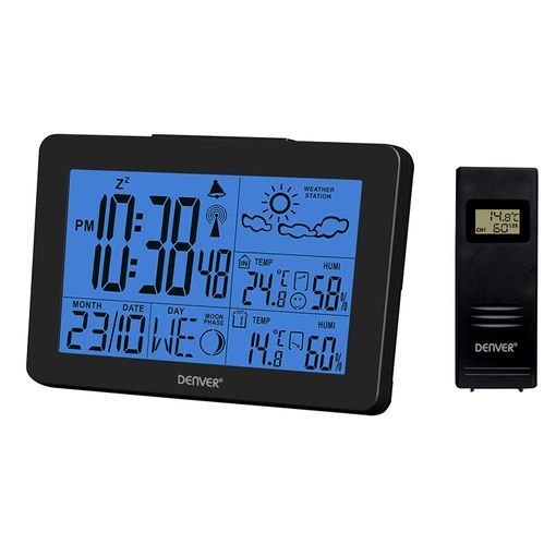 DENVER WS-530 STAZIONE METEREOLOGICA TEMP. INT ED EST. ALLARME