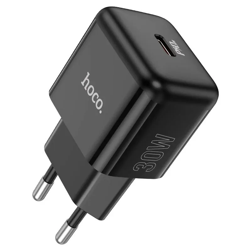 HOCO N32 PD30W PORTA SINGOLA TYPE-C 30W NERA
