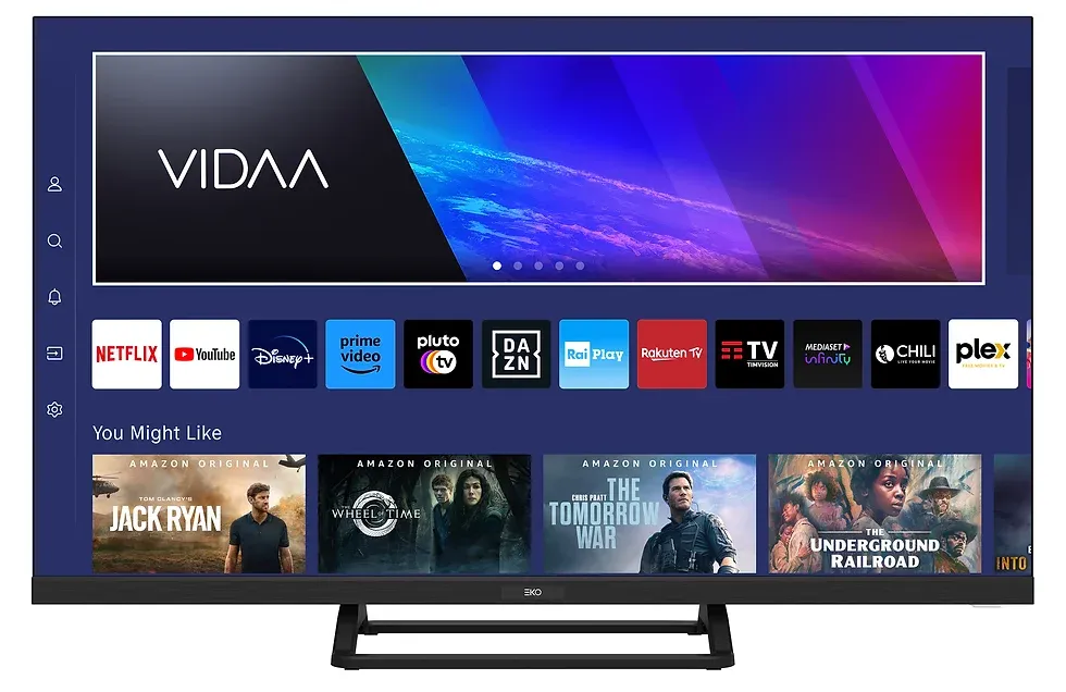 TV LED EKO 32&#39;&#39; HD DVBT2/S2 FRAMELESS SMART TV NERO