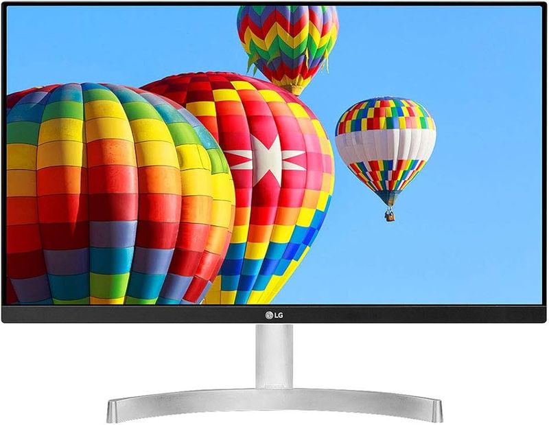 LG MONITOR 24&#39;&#39; 24MK600M-WB FULL HD 5MS WHITE SILVER