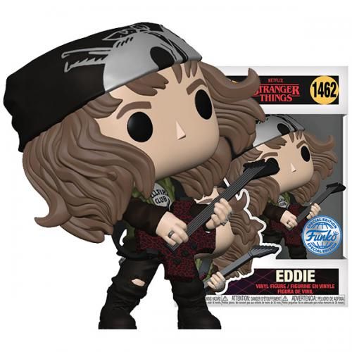 Funko POP! Stranger Th: Eddie w/Guitar MT (1462) EXM (fk6)