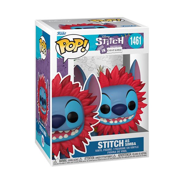 FUNKO POP! STITCH IN COSTUME: STITCH AS SIMBA (1461)