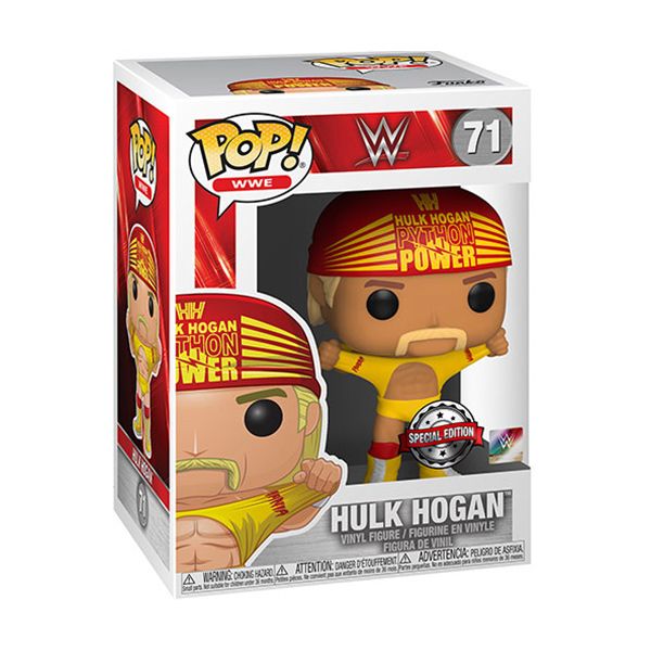FUNKO POP! WWE WRESTLEMANIA 3: HULK HOGAN (71) EXM