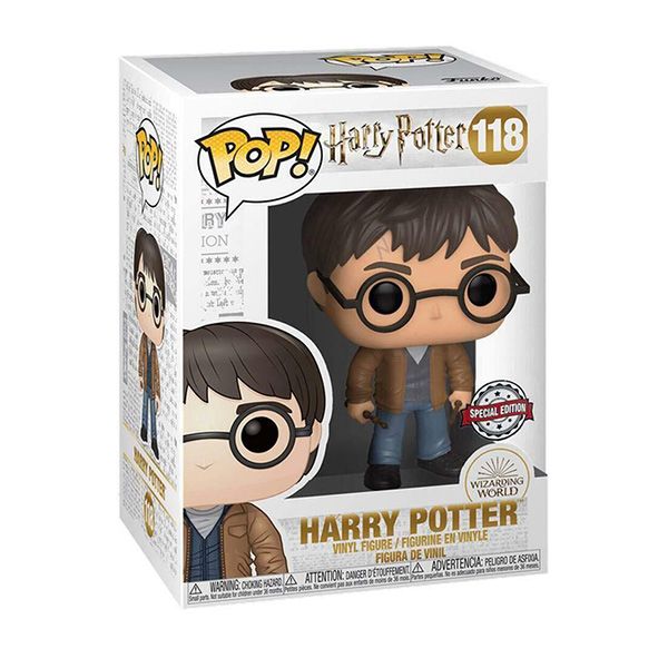 FUNKO POP! HARRY POTTER: HARRY POTTER W/2 WANDS (118) EXM