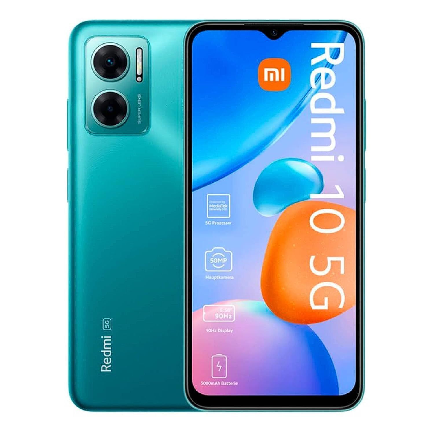XIAOMI REDMI 10 5G 4+128 GB ITA AURORA GREEN