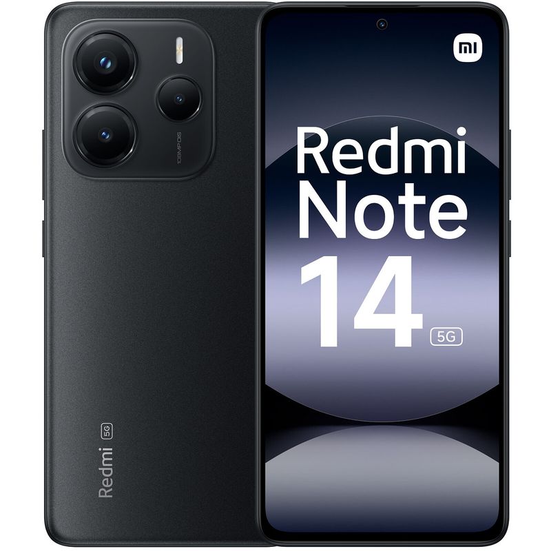 XIAOMI REDMI NOTE 14 5G DS 8/256 ITA MIDNIGHT BLACK