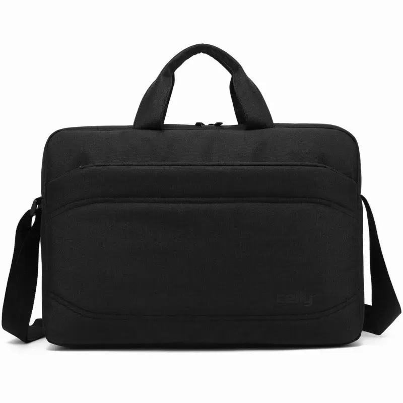CELLY BORSA NOTEBBOK MESSENGER CASE UP TO 15 BLACK