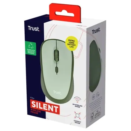 TRUST MOUSE YVI+ WIRELESS MOUSE ECO GREEN
