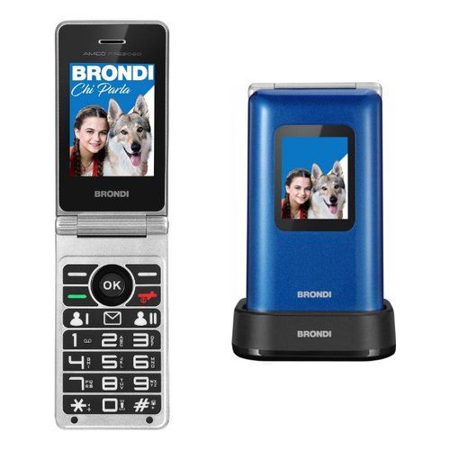 BRONDI SENIOR PHONE AMICO PREZIOSO BLU
