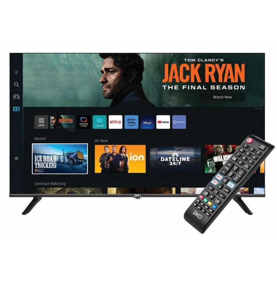 TV LED EKO 40&#39;&#39; SMART TV 16:9 FULL HD FRAMELESS WIFI BT TIZEN BLACK
