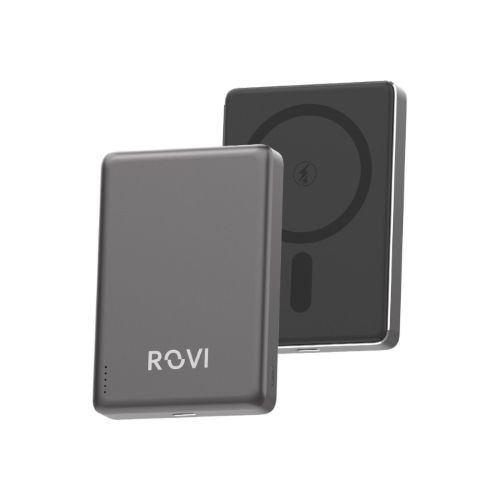 ROVI POWERBANK 10000 MAH LX12 PLUS MAGSAFE TYPE-C 20W GRIGIO