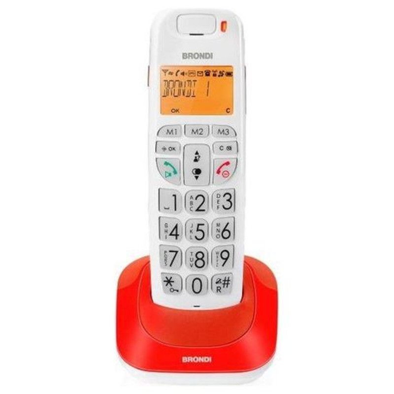 CORDLESS BRONDI SENIOR 3 MEMORIE BRAVO BRIGHT RED
