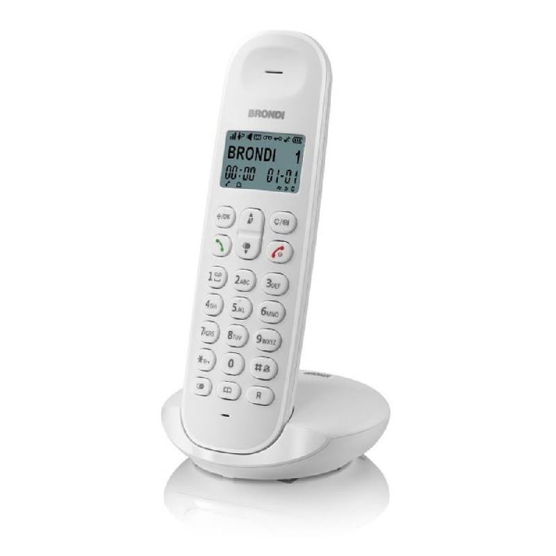 BRONDI CORDLESS LOTUS DECT GAP BIANCO