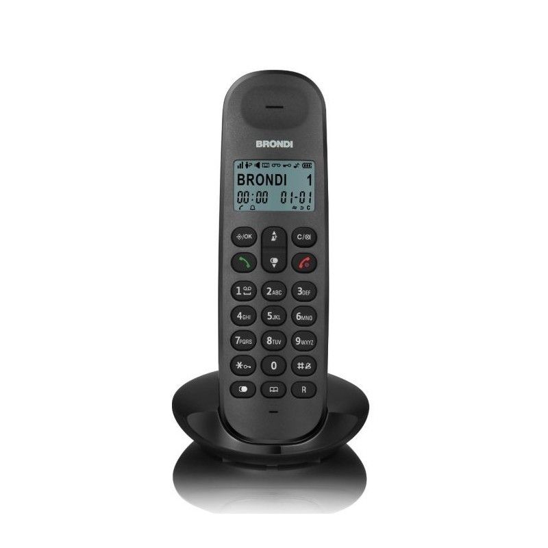 BRONDI CORDLESS LOTUS DECT GAP NERO