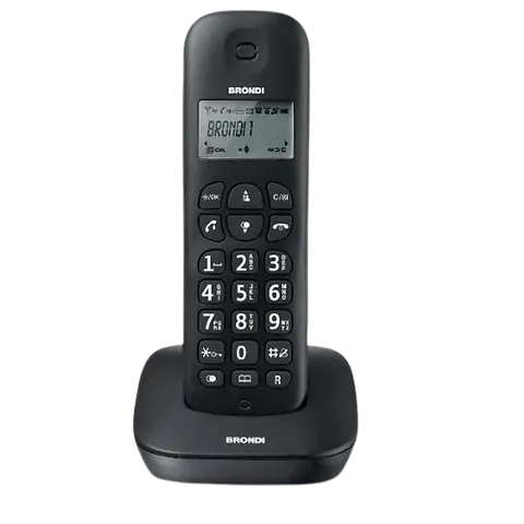 CORDLESS BRONDI GALA DECT GAP NERO