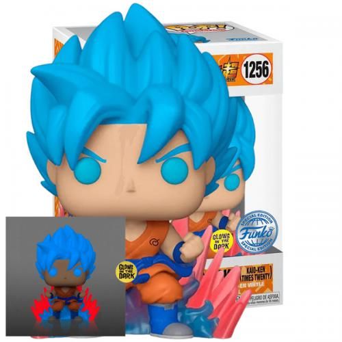 FUNKO POP! DRAGON BALL S: SSGSS GOKU KAIOKEN (1256) EXM GW