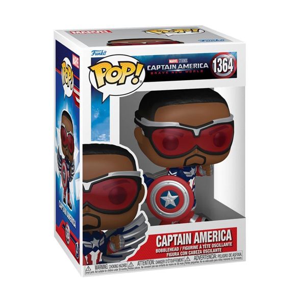 FUNKO POP! CAP AMERICA BRAVE NW: CAPTAIN AMERICA (1364)