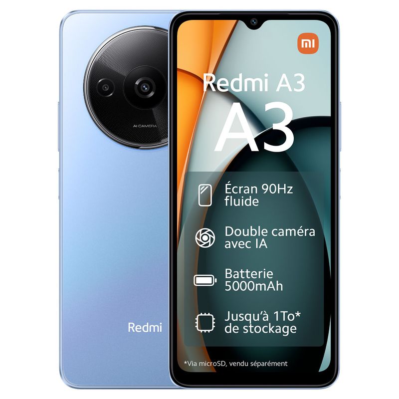XIAOMI REDMI A3 4/128 EU STAR BLUE