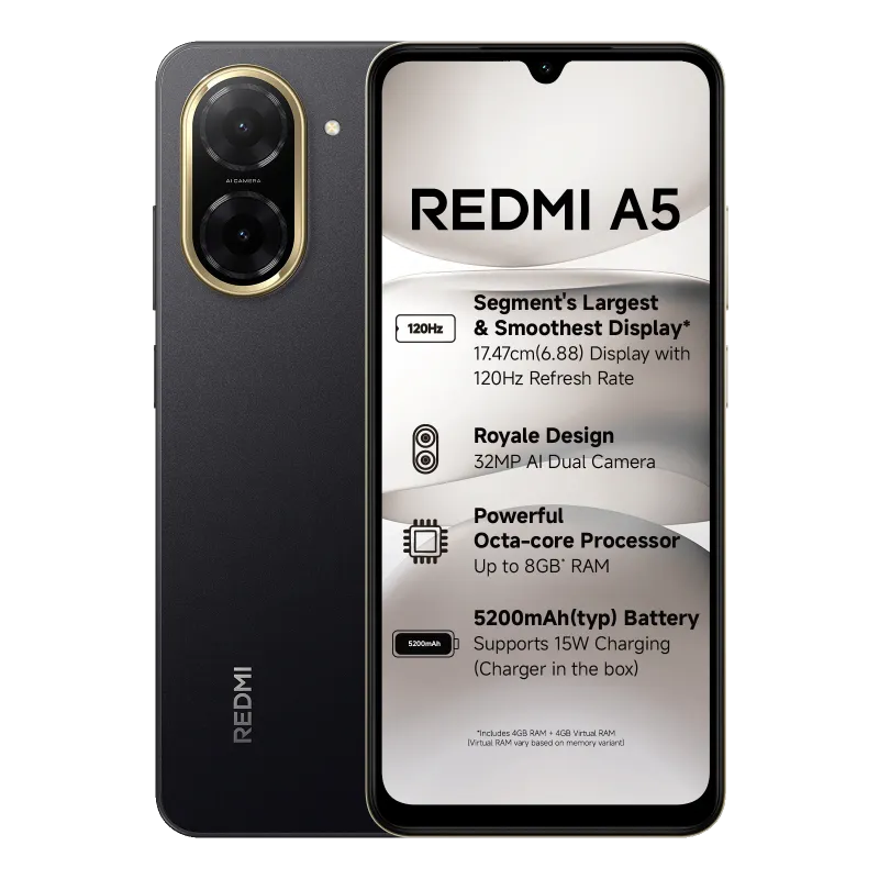 XIAOMI REDMI A5 DS 4/128 EUR BLACK