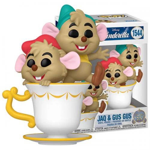 Funko POP! Disney Cenerentola 75Th: Jaq/ Gus in Cup (1544)