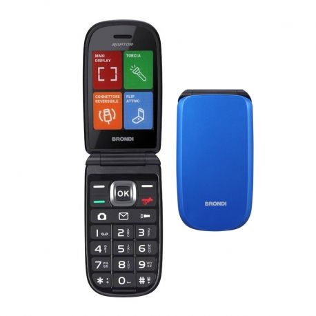 BRONDI AMICO RAPTOR SENIOR PHONE BLU