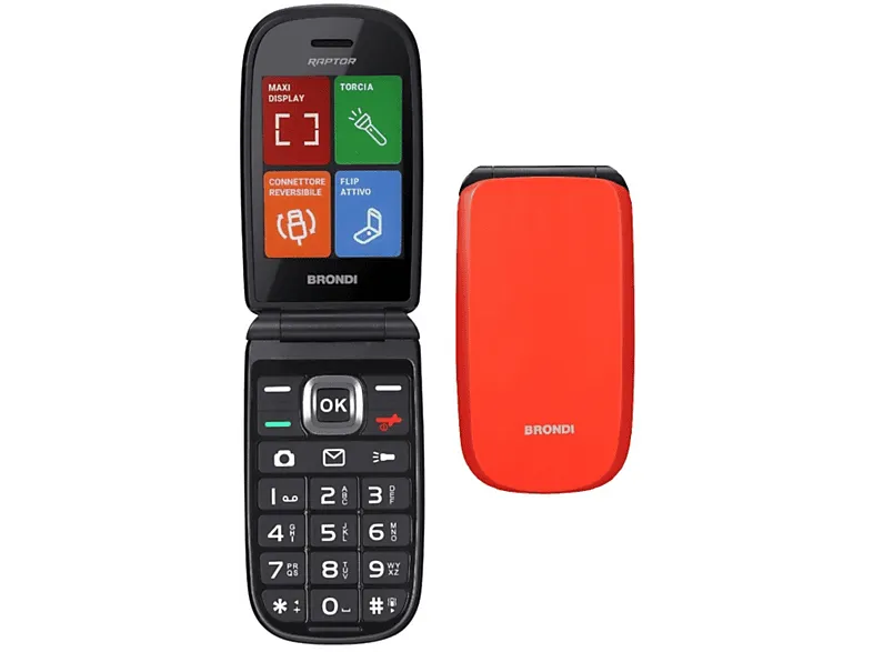 BRONDI AMICO RAPTOR SENIOR PHONE ORANGE