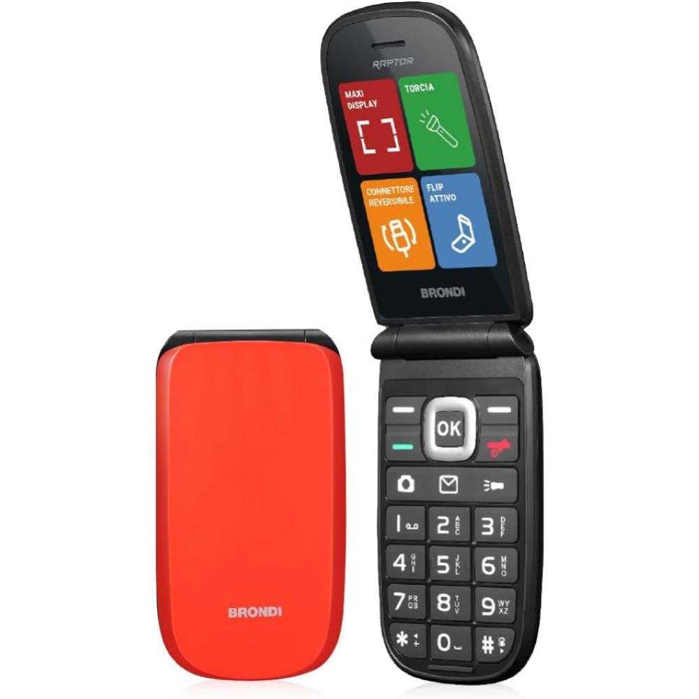 BRONDI AMICO RAPTOR SENIOR PHONE ORANGE