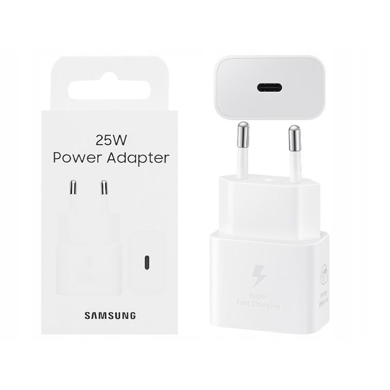 SAMSUNG CARICATORE 25W EP-T2510NBE FC USB-C WHITE