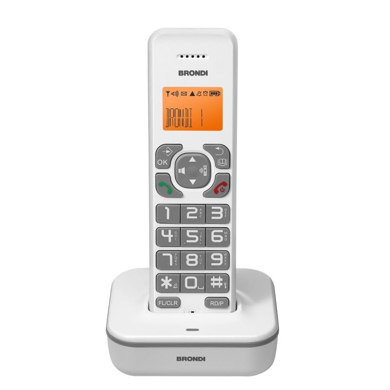 CORDLESS BRONDI STAR TASTI GRANDI WHITE