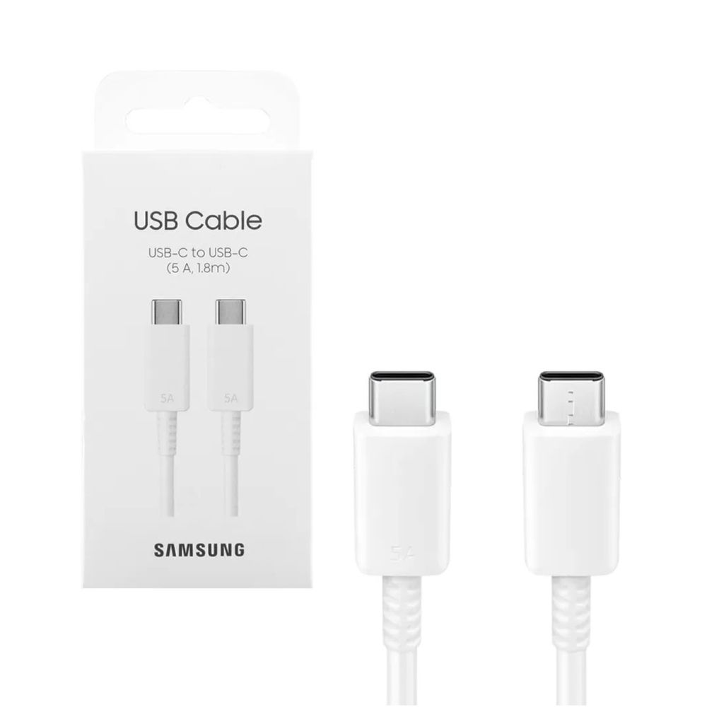 SAMSUNG CAVO USB-C TO USB-C EP-DX510JW 1.8M BIANCO