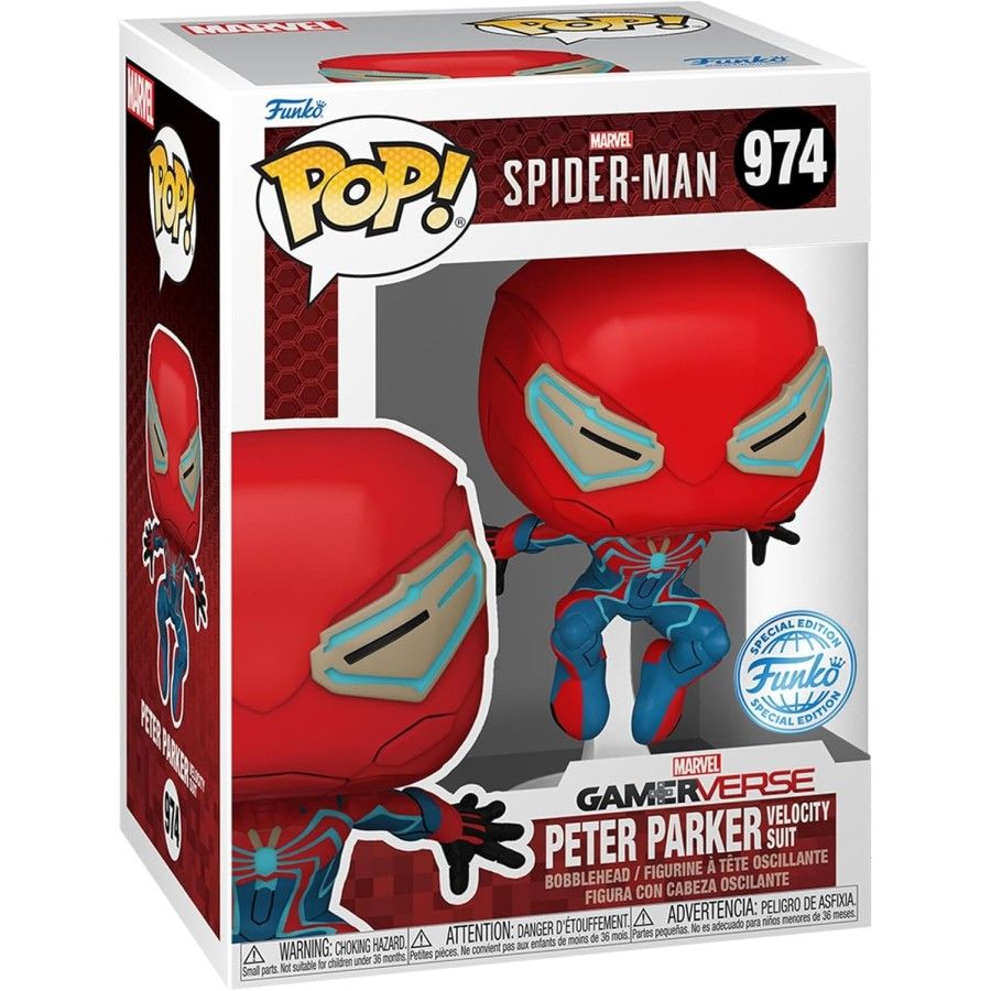 FUNKO POP! GAMERVERSE SPIDER-MAN 2: VELOCITY SUIT (974) EXM