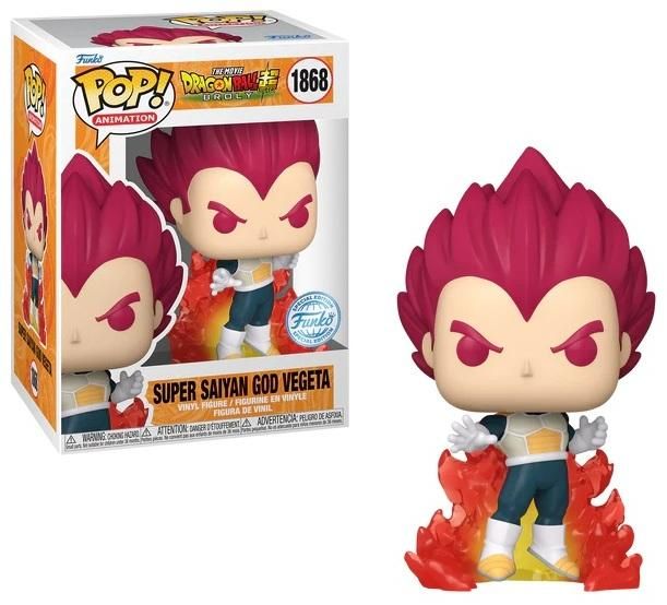 FUNKO POP! DRAGON BALL: SS GOD VEGETA (1868) EXM