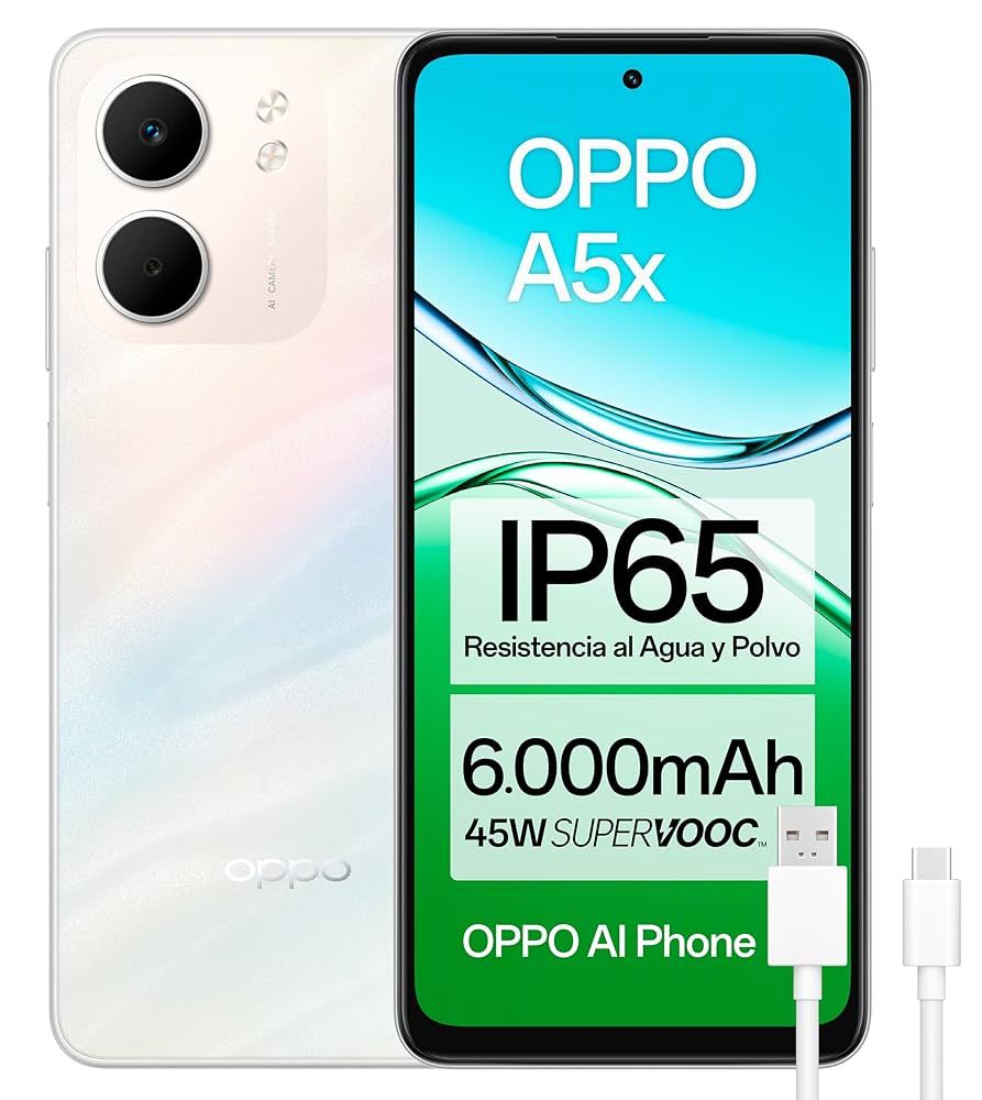 OPPO A5X DS 4/128 ITA LASER WHITE