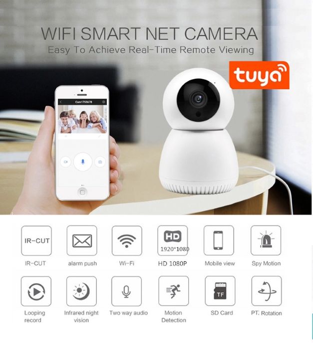 DENVER VIDEOCAMERA SORVEGLIANZA IIC-215MK3 WIFI INTERNO FULL HD