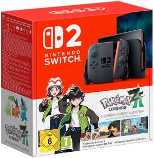 Switch 2 Console Black + Leggende Pokemon Z-A