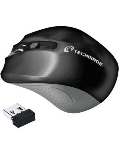 TECHMADE MOUSE WIRELESS NERO